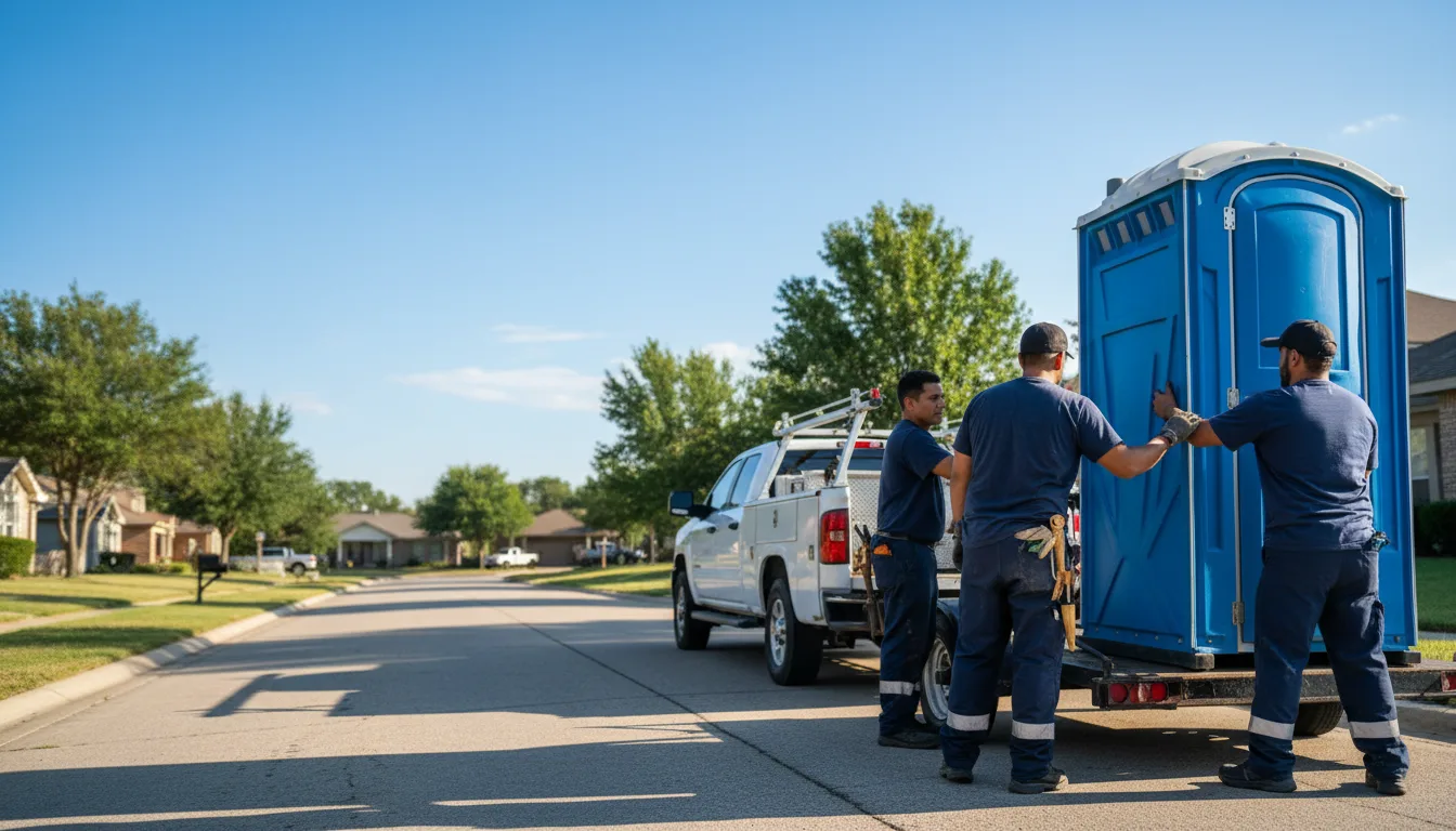 Portable Toilet Rental in Chester, IL near me